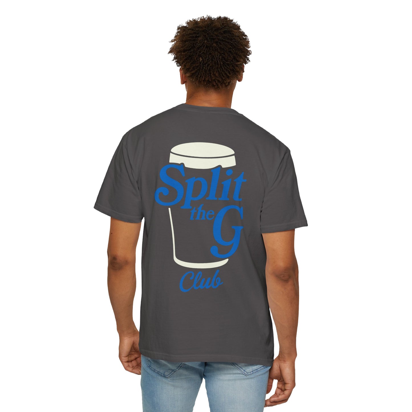 Guinness Split the G Club T-Shirt -Front & Back Design