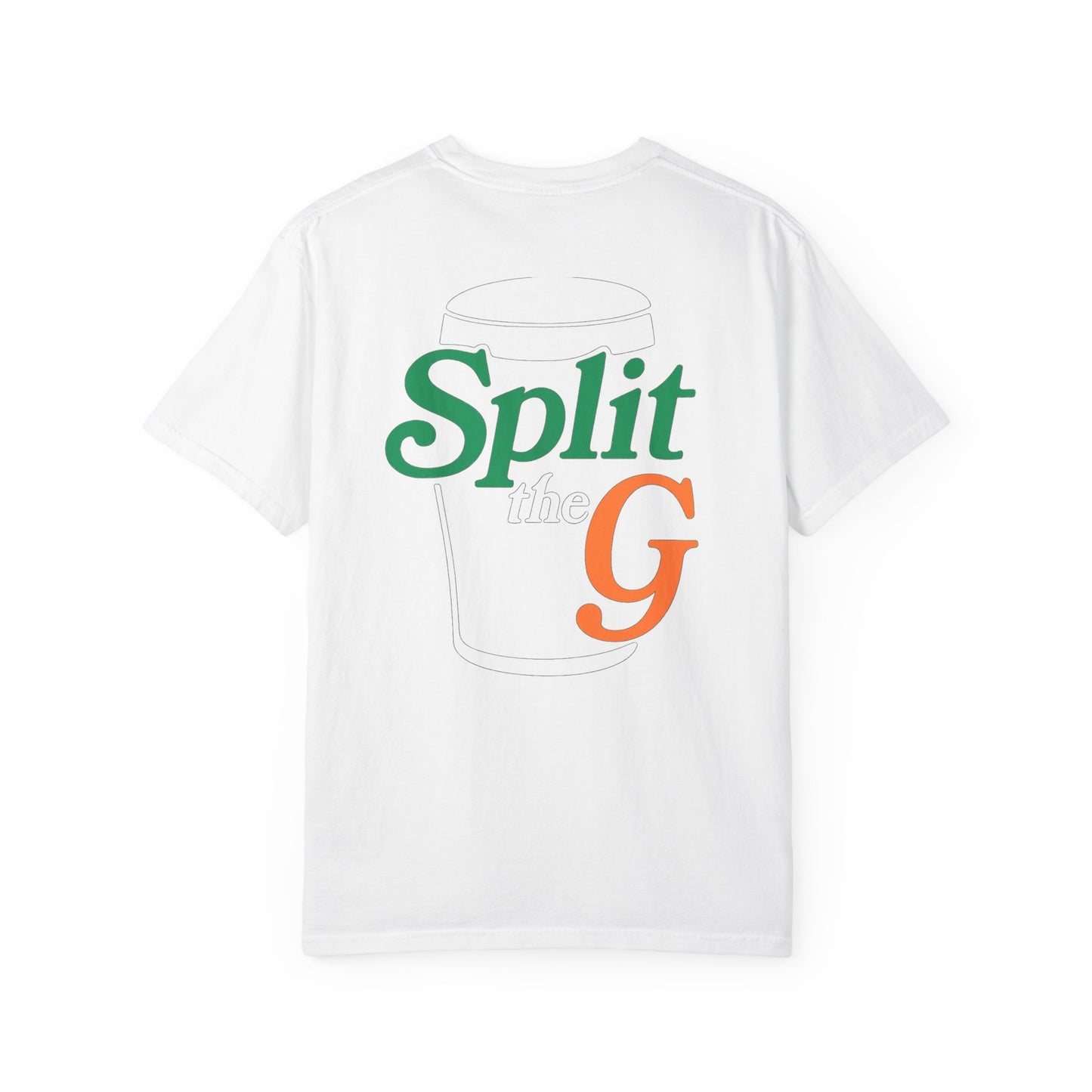 Split the G Ireland Tee - Front and Back Design