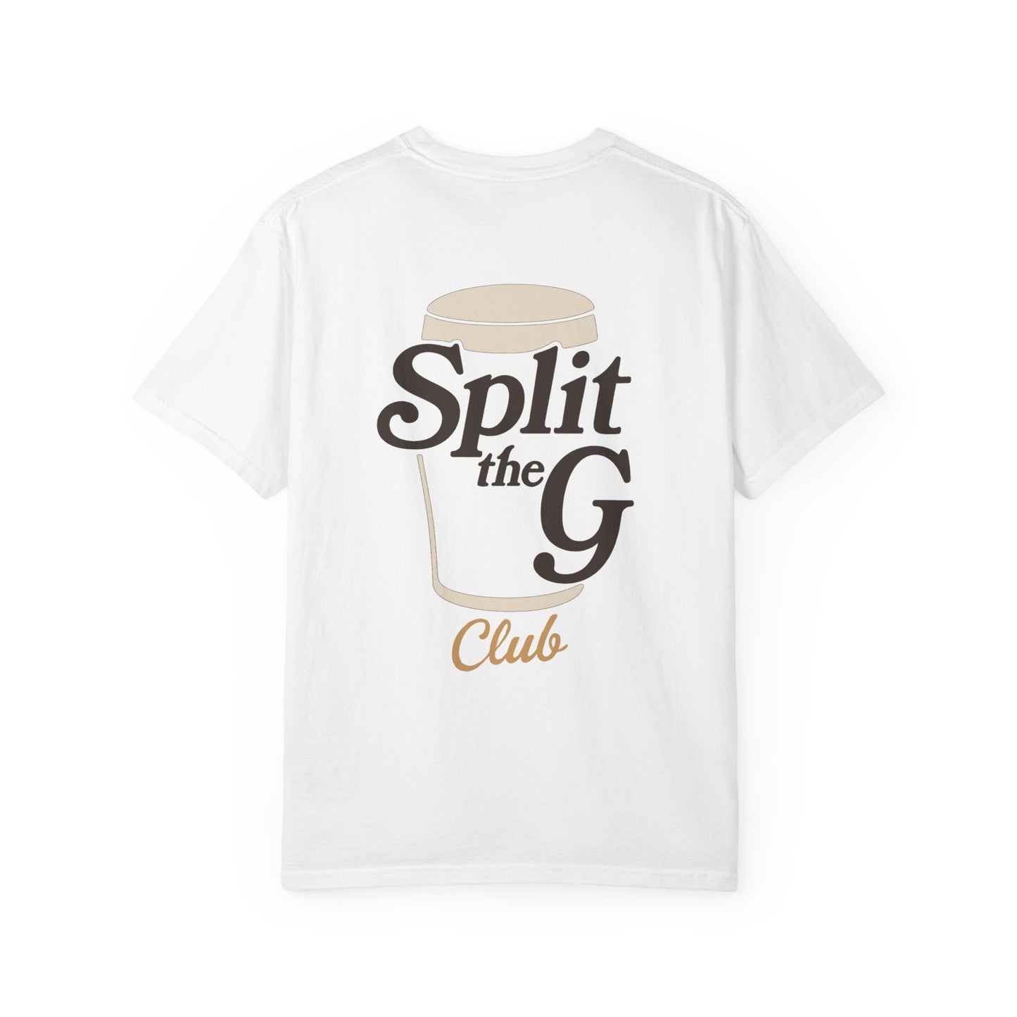 Split the G Guinness Club - Front and Back Design T-Shirt.