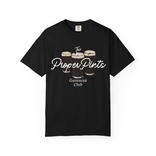 Vintage Distressed Proper Pints Guinness Club T-Shirt