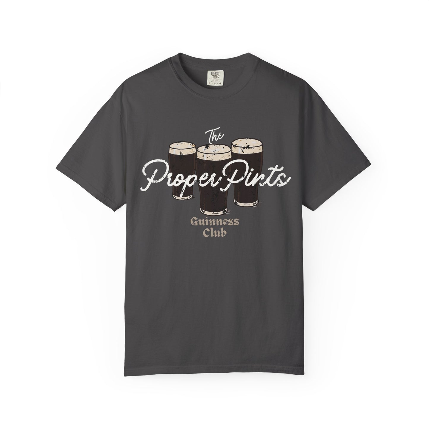 Vintage Distressed Proper Pints Guinness Club T-Shirt