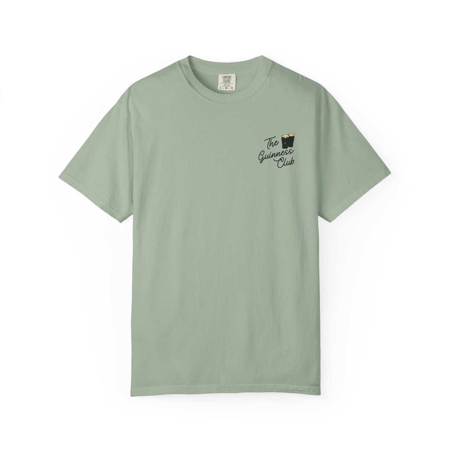 The Guinness Club Graphic Tee | on Comfort Colour Branded Tee