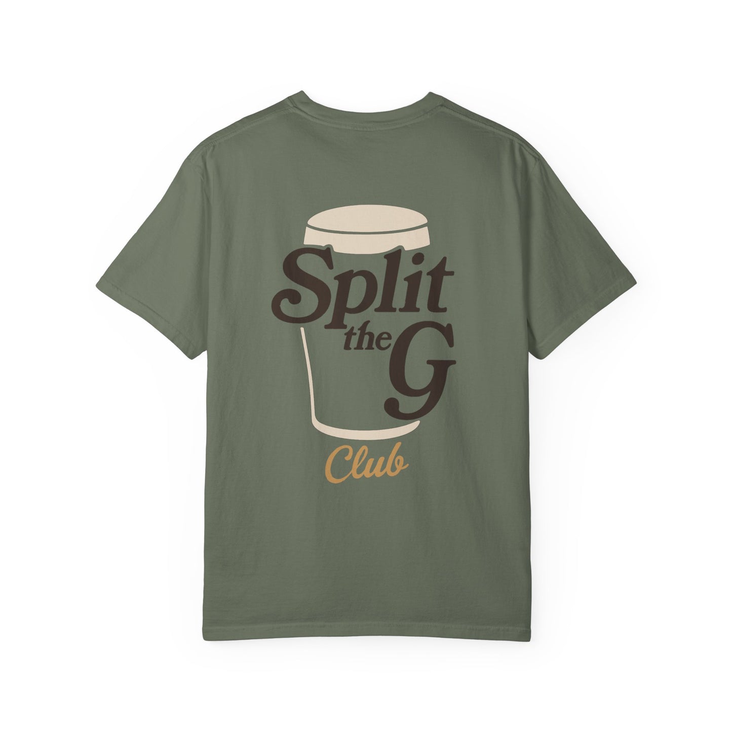 Split the G Guinness Club - Front and Back Design T-Shirt.