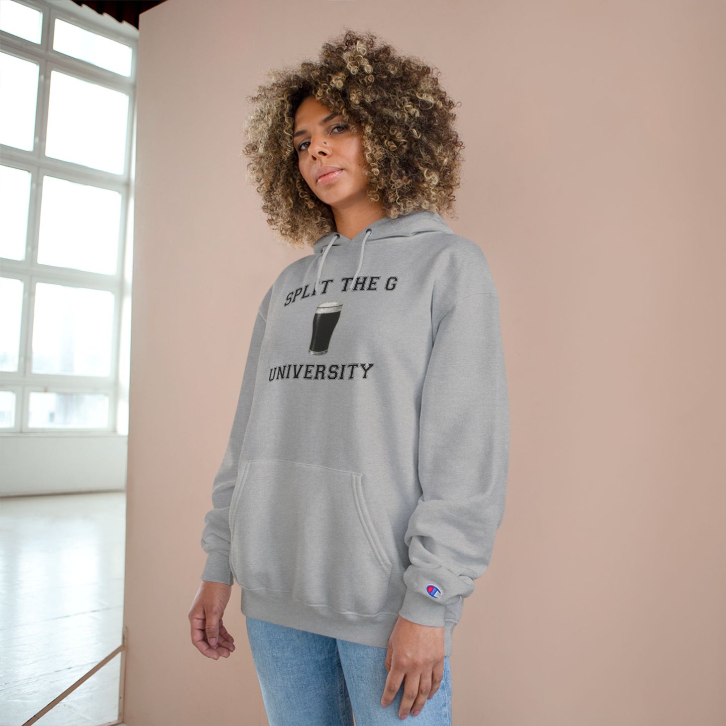 Split the G University- Champion Hoodie