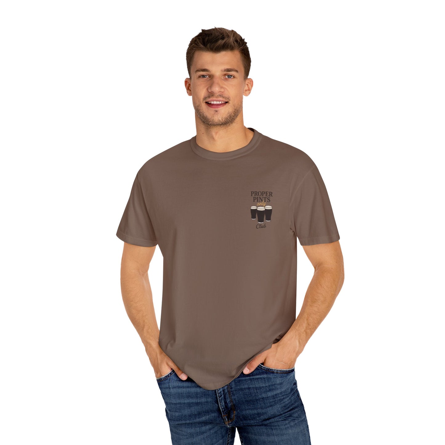Proper Pints Guinness Club T Shirt- Front and Back Design