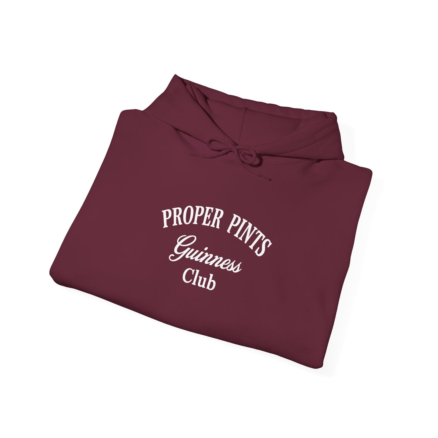 Guinness Club Proper Pints Printed Logo Hoodie