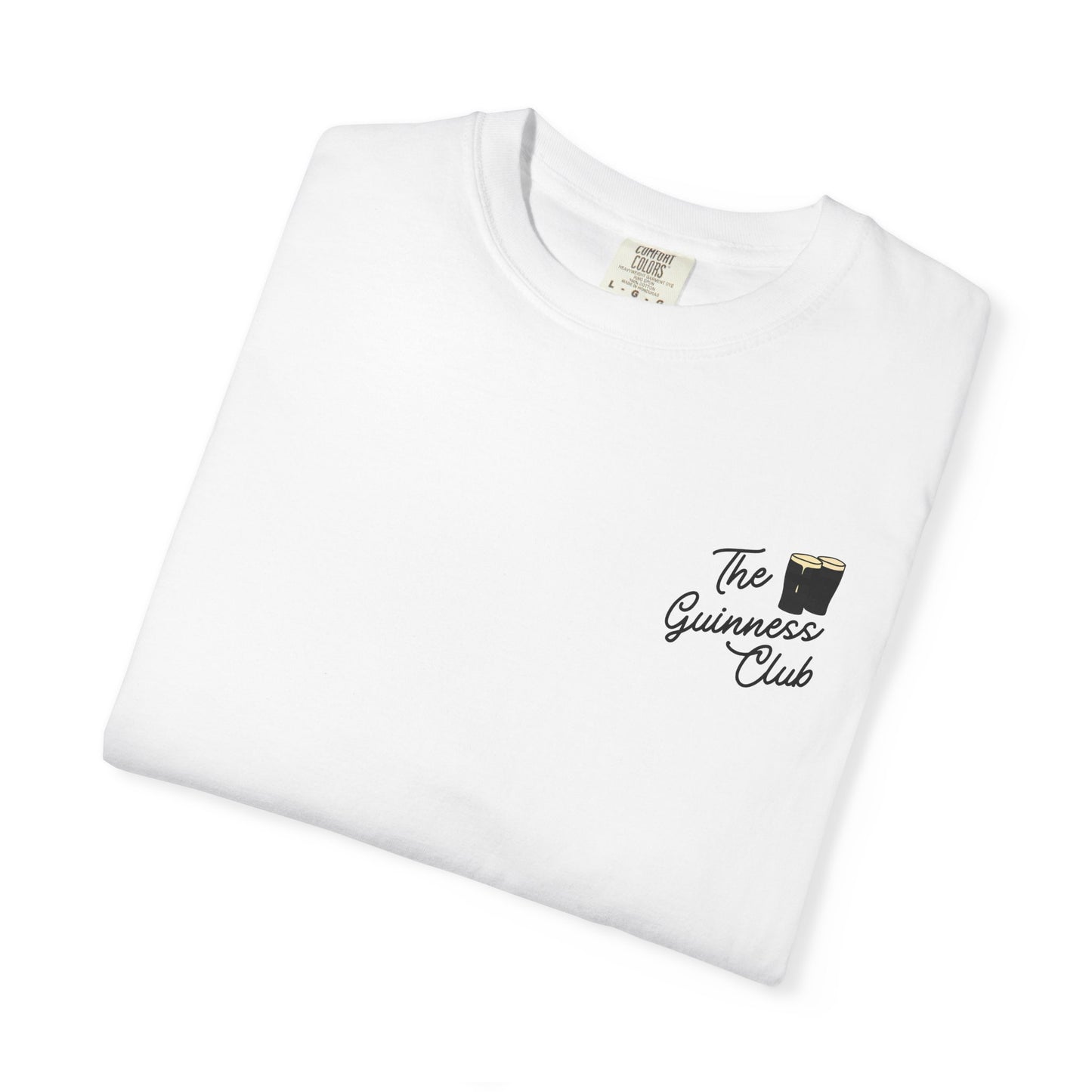 The Guinness Club Graphic Tee | on Comfort Colour Branded Tee