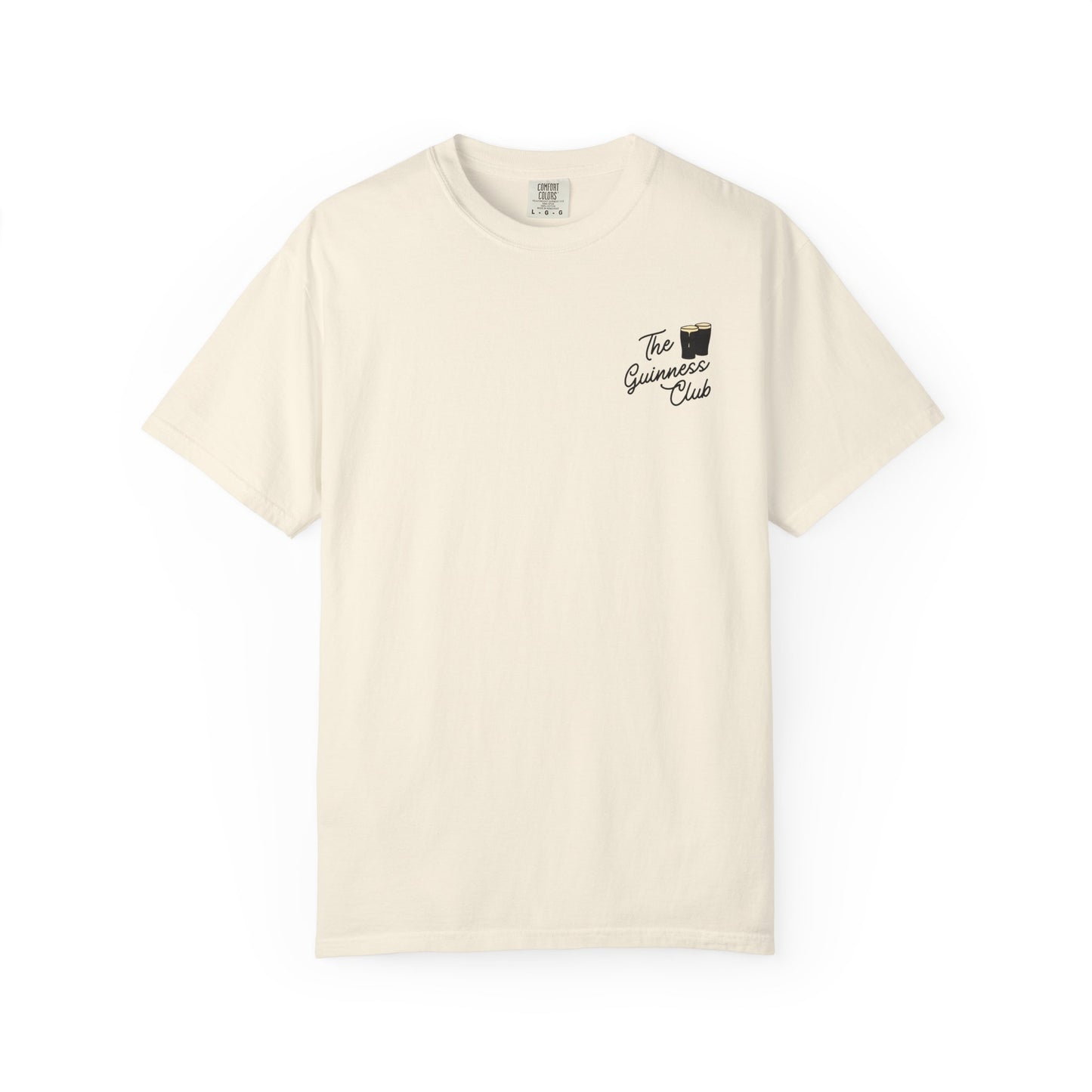 The Guinness Club Graphic Tee | on Comfort Colour Branded Tee