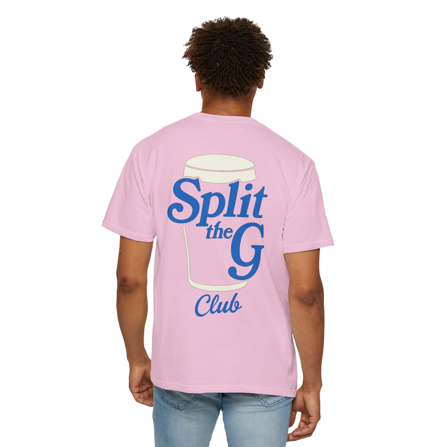 Guinness Split the G Club T-Shirt -Front & Back Design