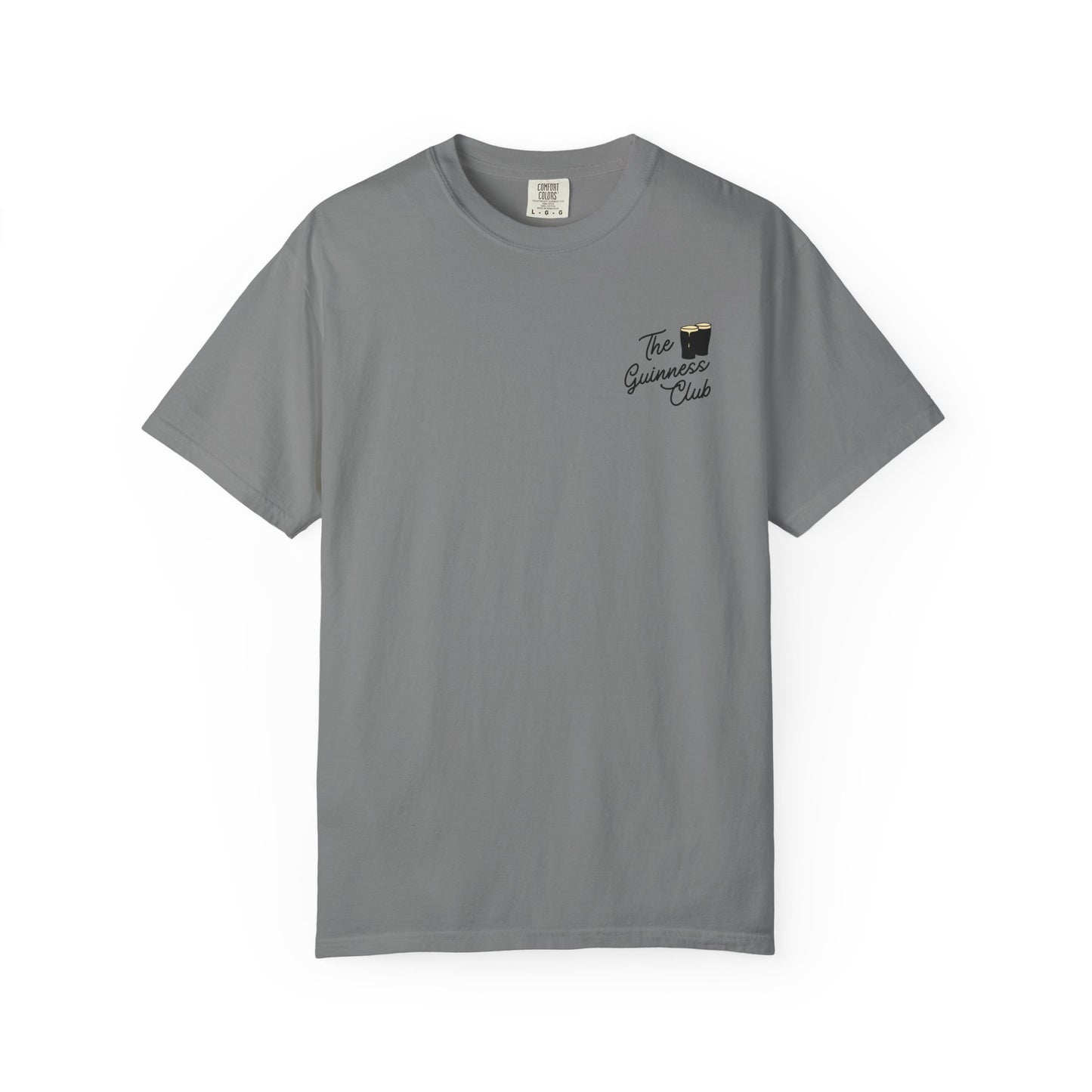 The Guinness Club Graphic Tee | on Comfort Colour Branded Tee