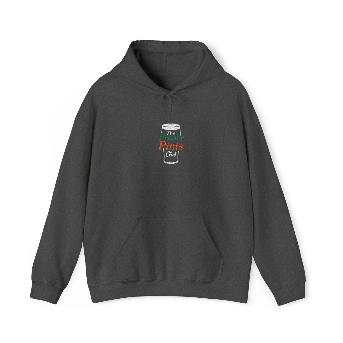 Embroidered Hoodie - The Proper Pints Club, Ireland Colours