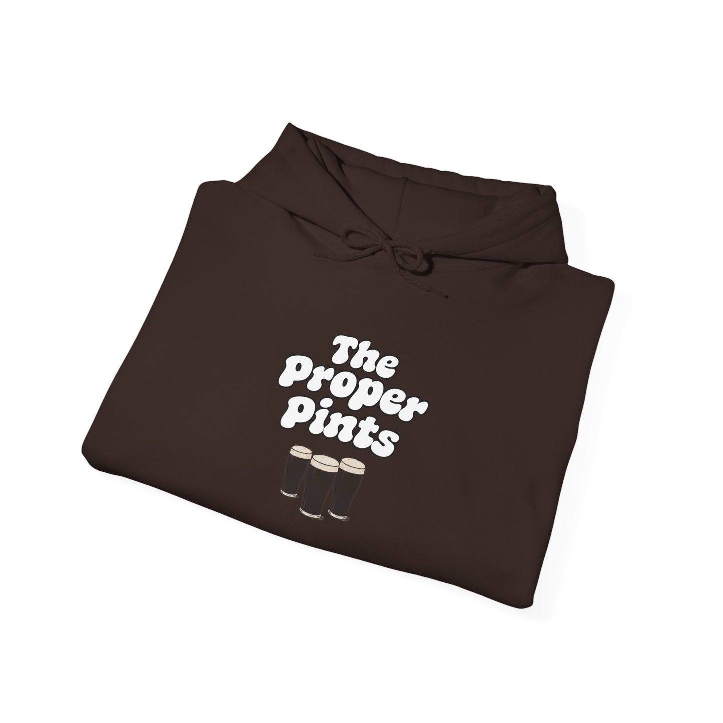 Guinness 'The Proper Pints' Retro Print Hoodie