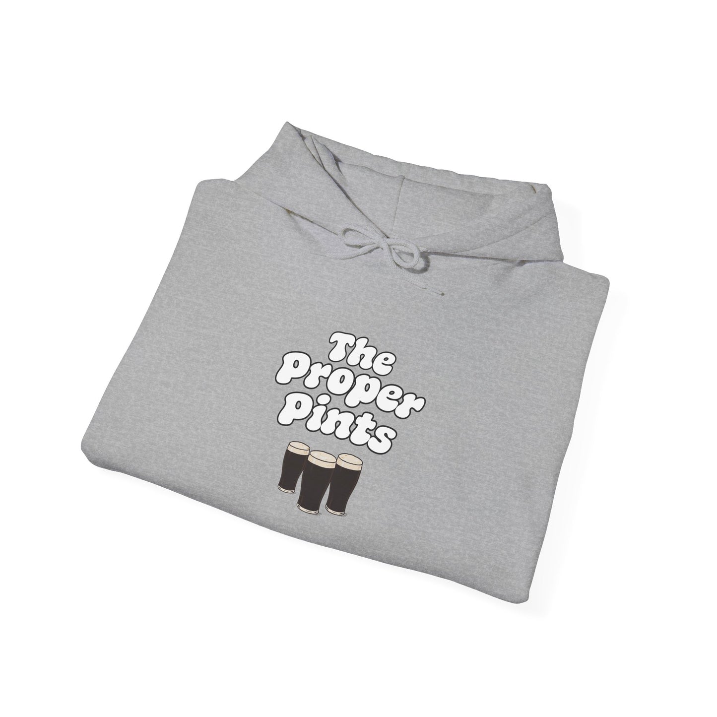 Guinness 'The Proper Pints' Retro Print Hoodie