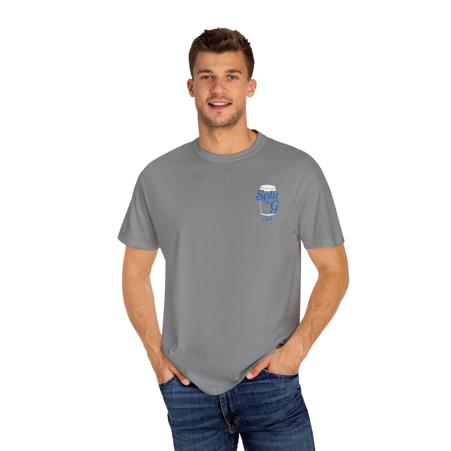 Guinness Split the G Club T-Shirt -Front & Back Design