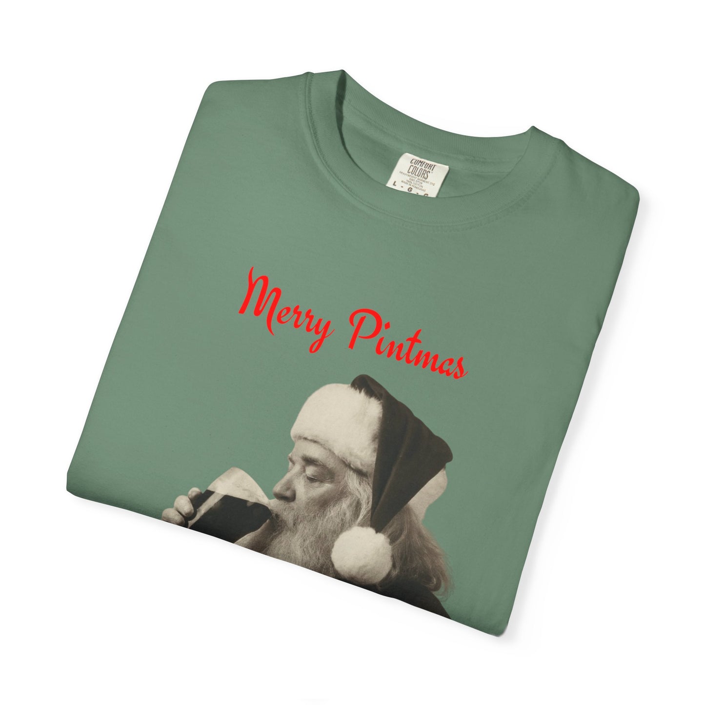 Merry Pintmas - Santa Drinking a Guinness Tee