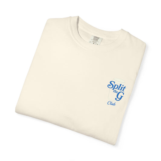 Guinness Split the G Club T-Shirt -Front & Back Design