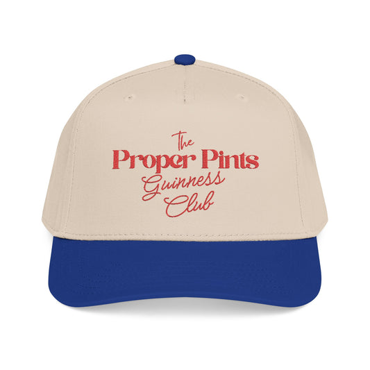 The Proper Pints Guinness Club Hat (5 Panel Embroidered)