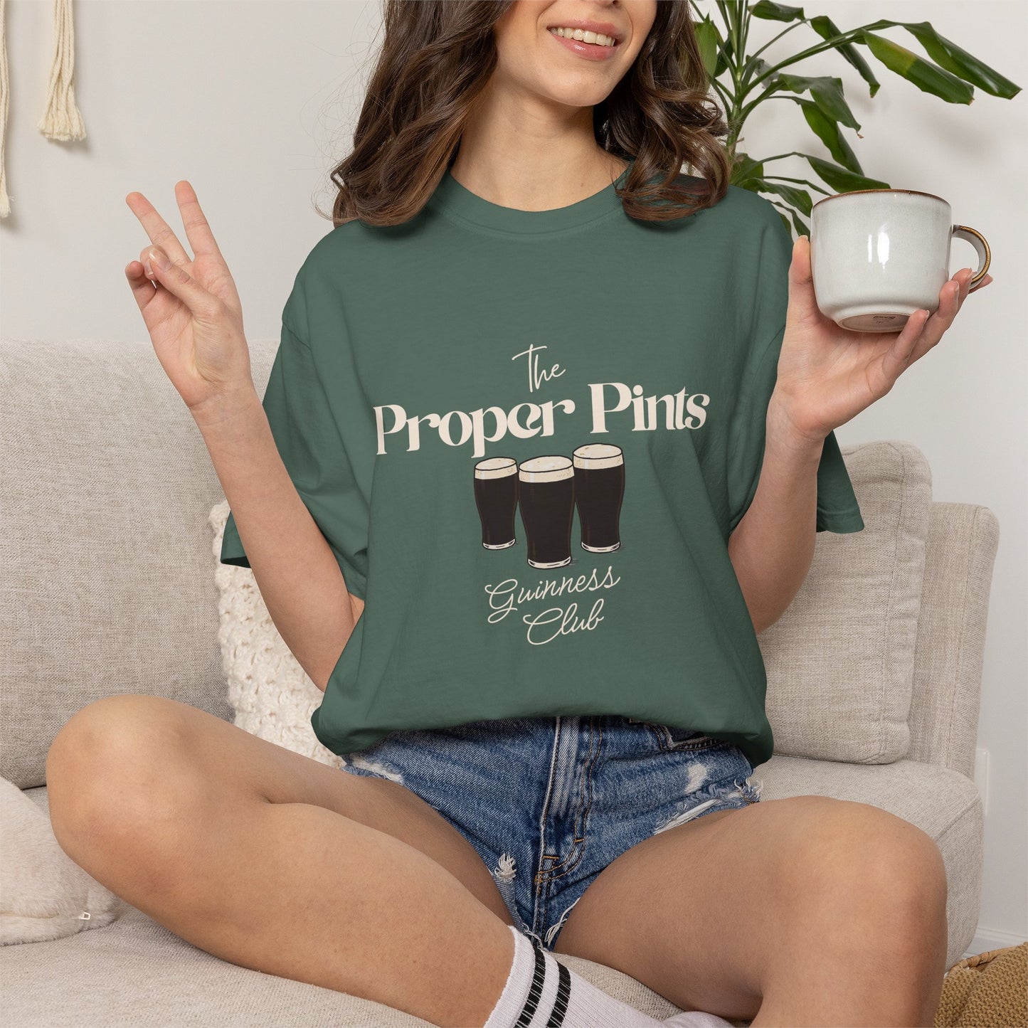 The Proper Pints T-Shirt — Guinness Club Pub Tee