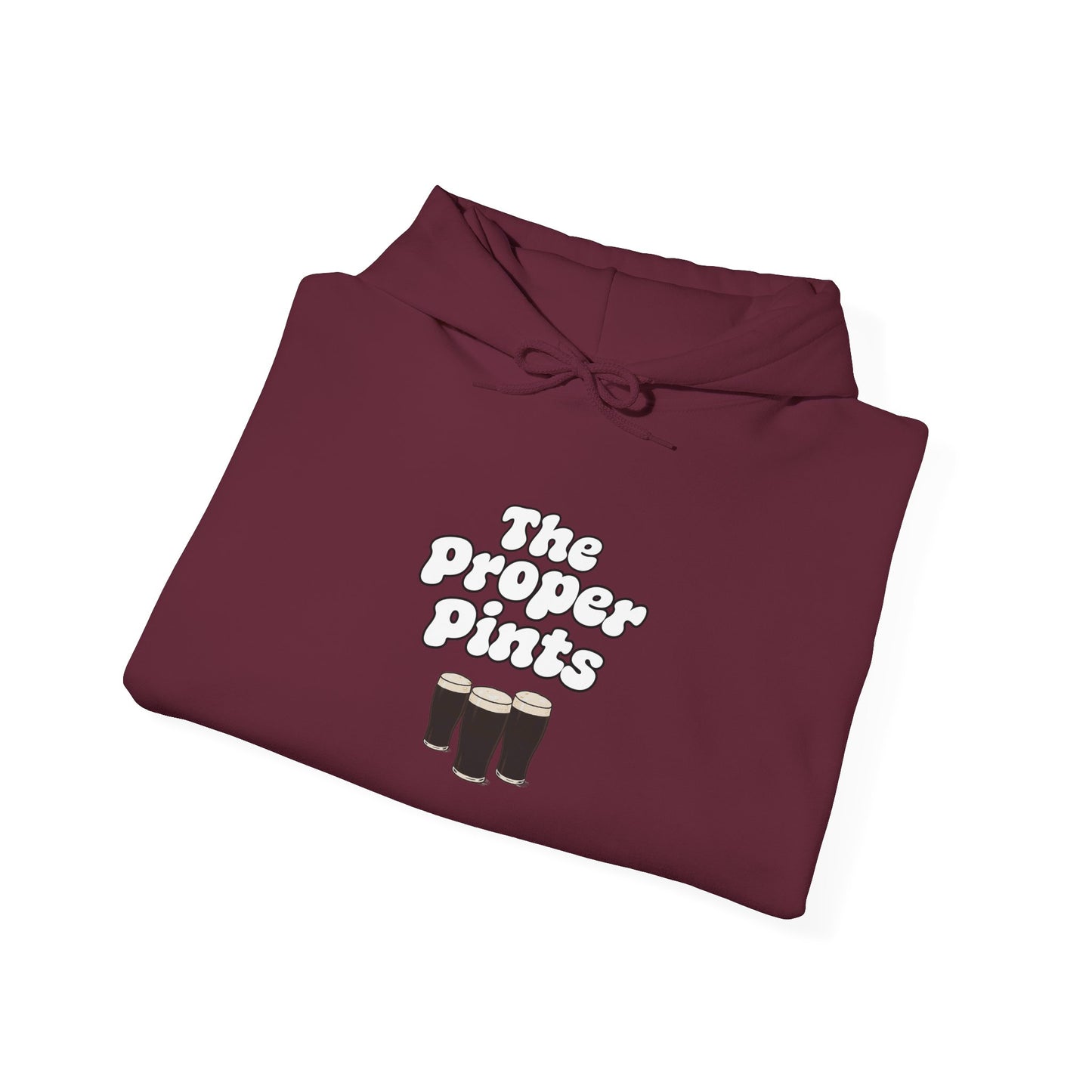 Guinness 'The Proper Pints' Retro Print Hoodie
