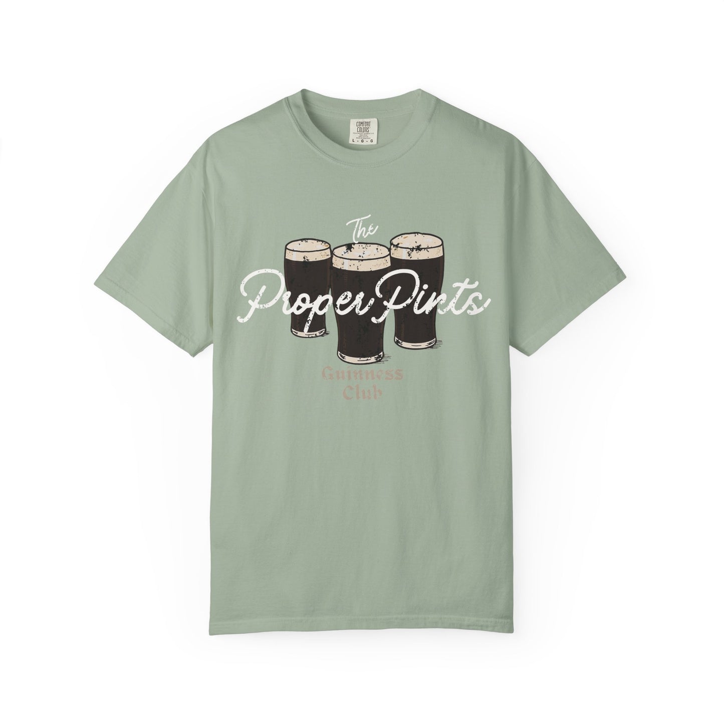 Vintage Distressed Proper Pints Guinness Club T-Shirt