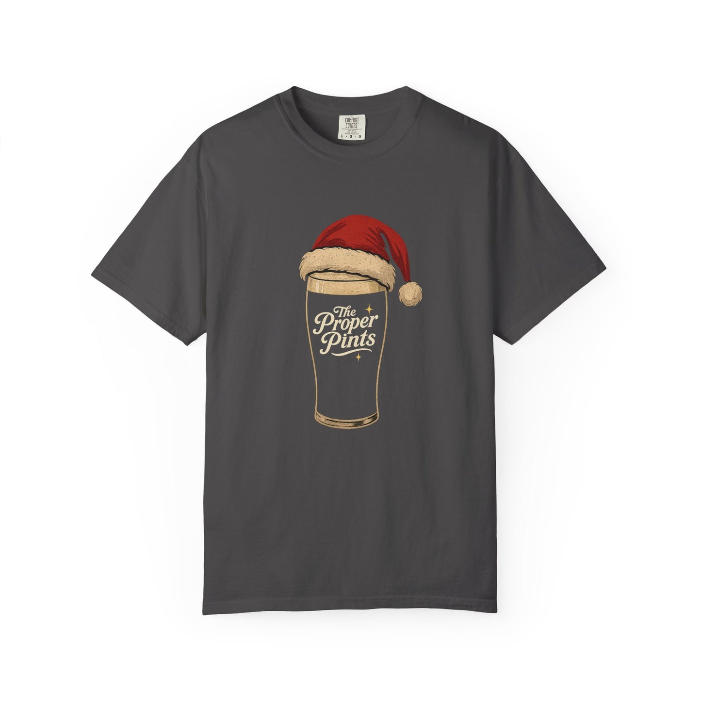 Santa Pint Christmas Tee