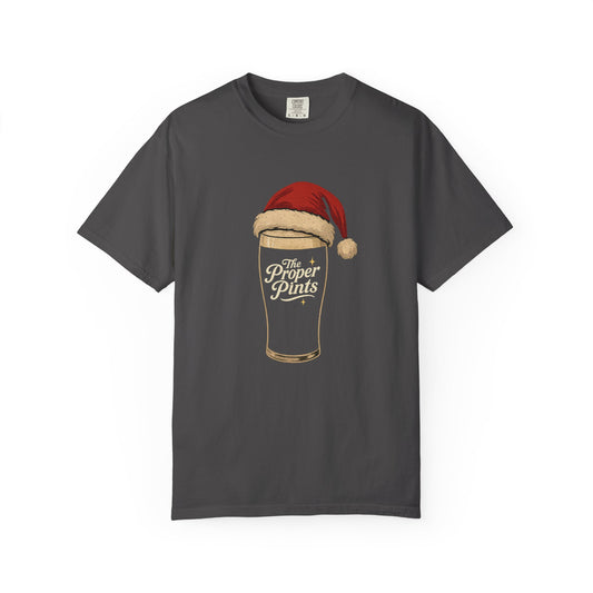 Santa Pint Christmas Tee