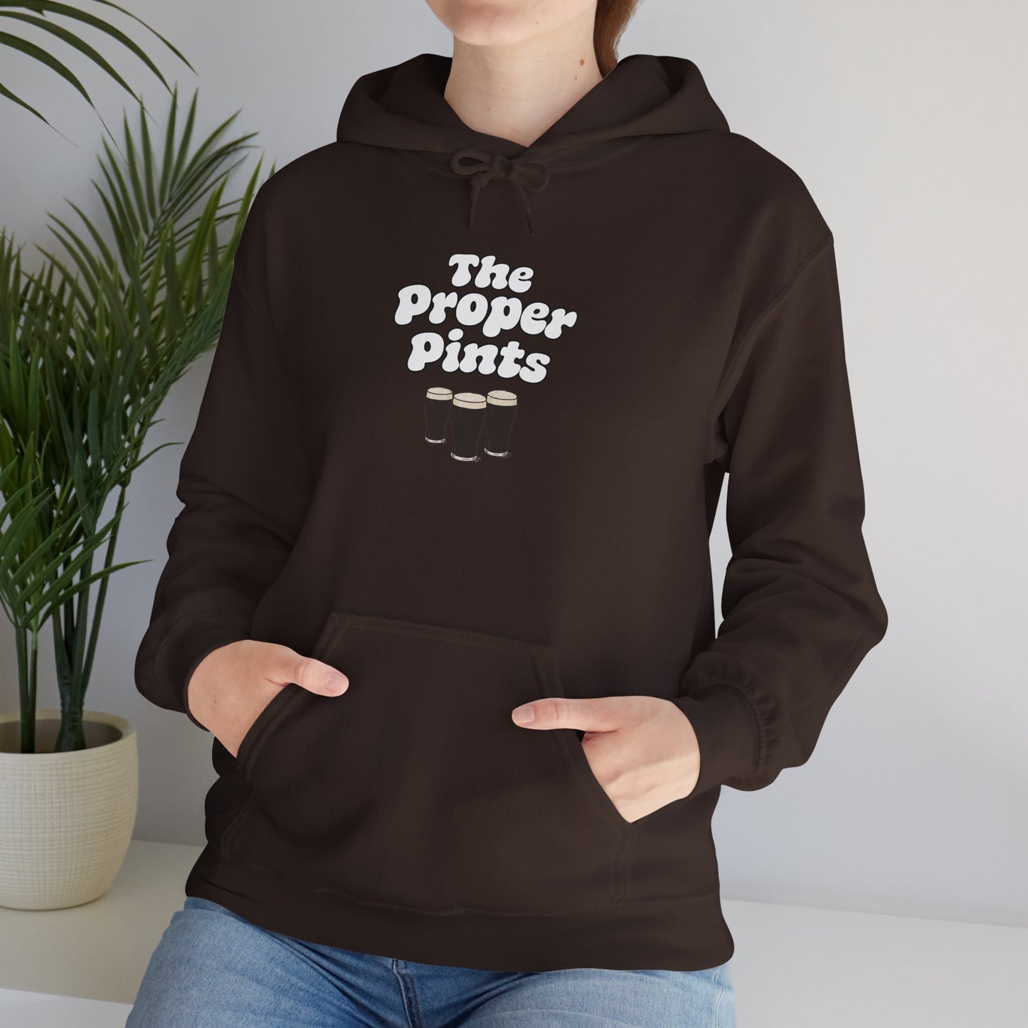Guinness 'The Proper Pints' Retro Print Hoodie