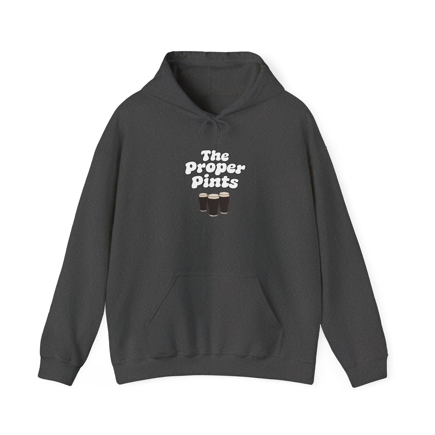 Guinness 'The Proper Pints' Retro Print Hoodie