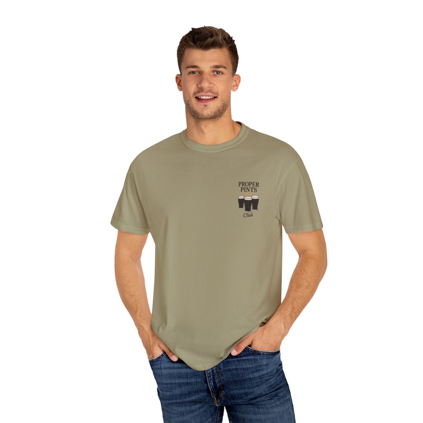 Proper Pints Guinness Club T Shirt- Front and Back Design
