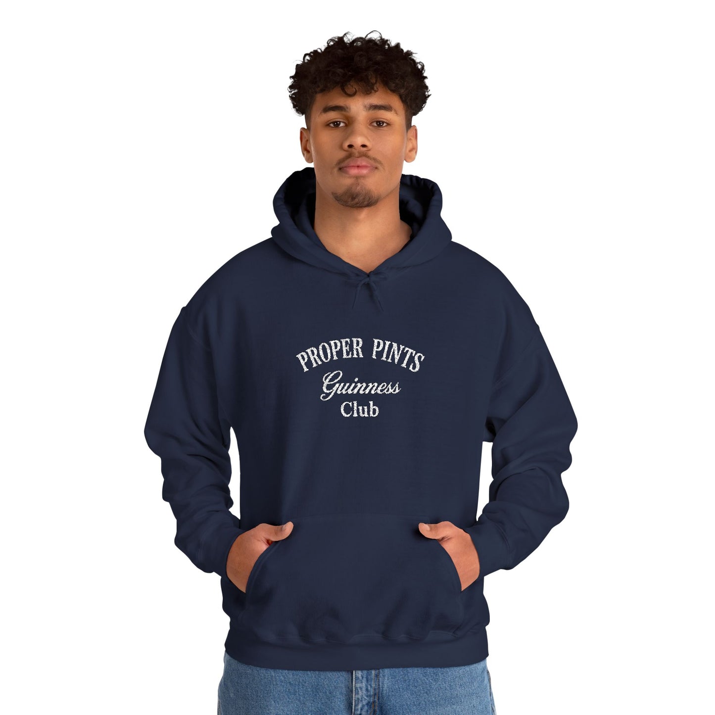 Embroidered Hoodie - Proper Pints Guinness Club