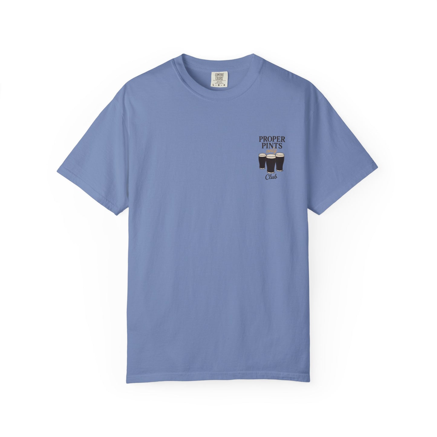 Proper Pints Guinness Club T Shirt- Front and Back Design