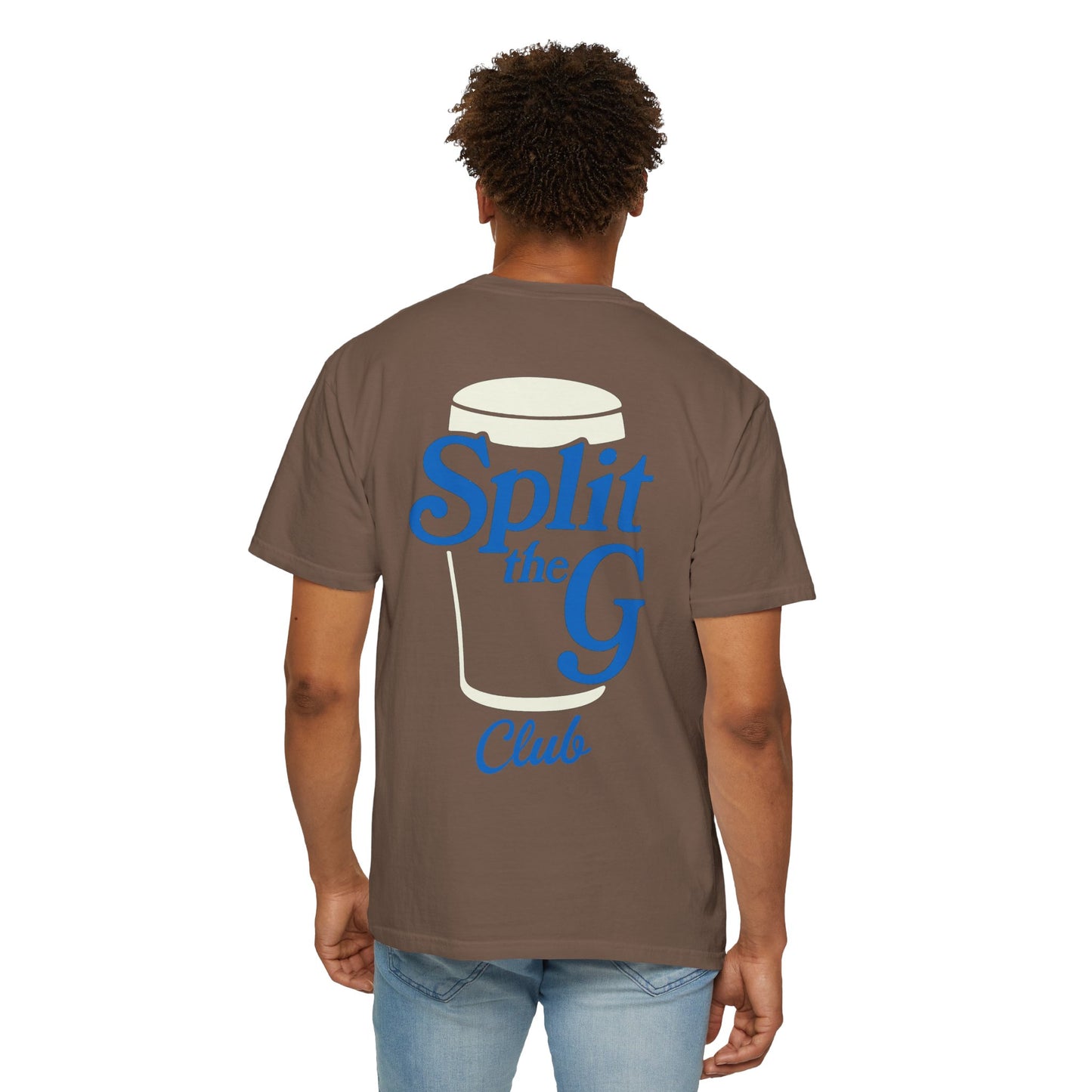 Guinness Split the G Club T-Shirt -Front & Back Design
