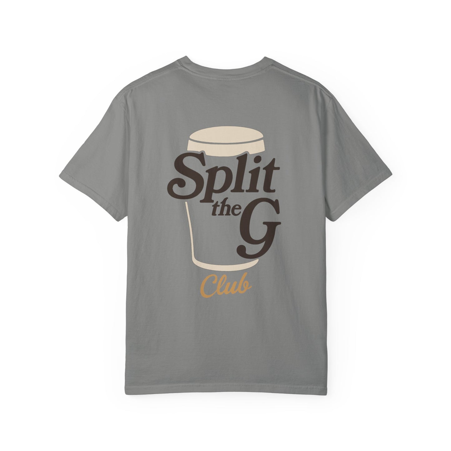 Split the G Guinness Club - Front and Back Design T-Shirt.