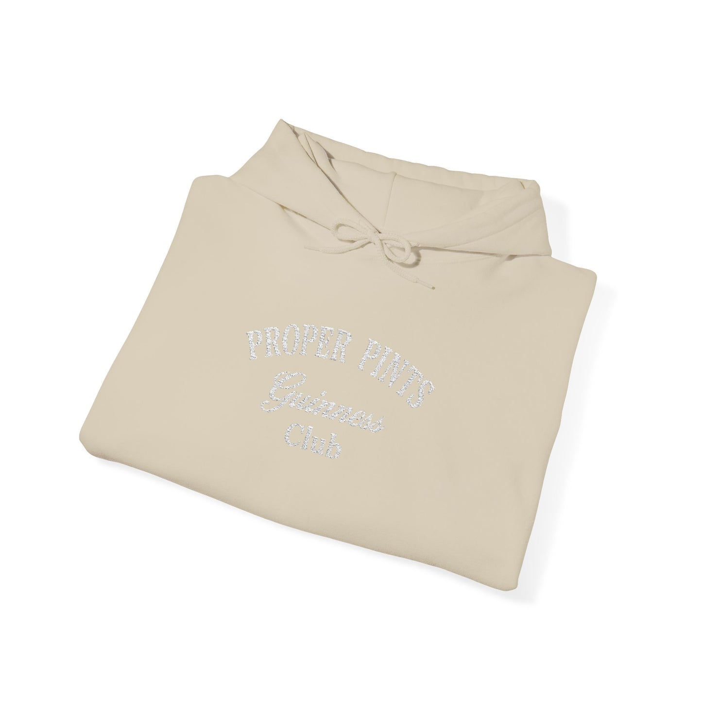 Embroidered Hoodie - Proper Pints Guinness Club