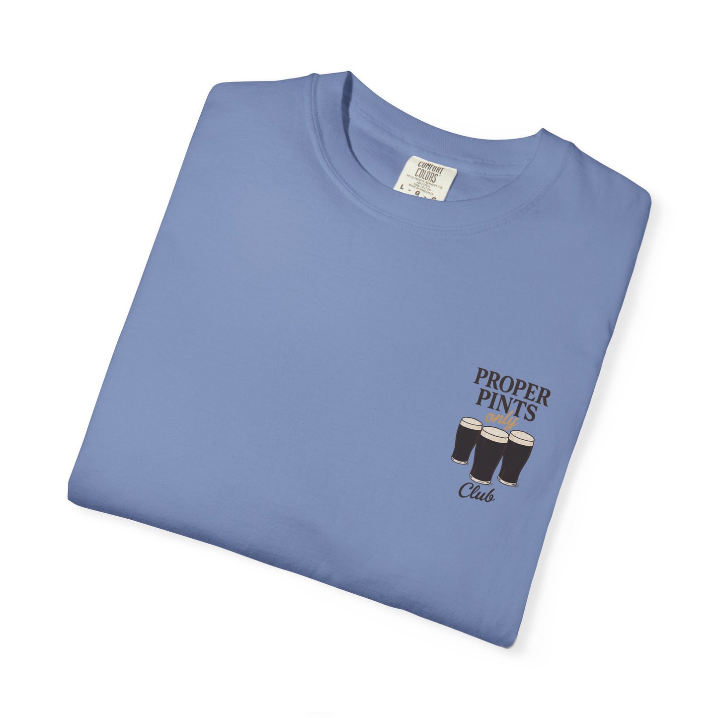 Proper Pints Guinness Club T Shirt- Front and Back Design
