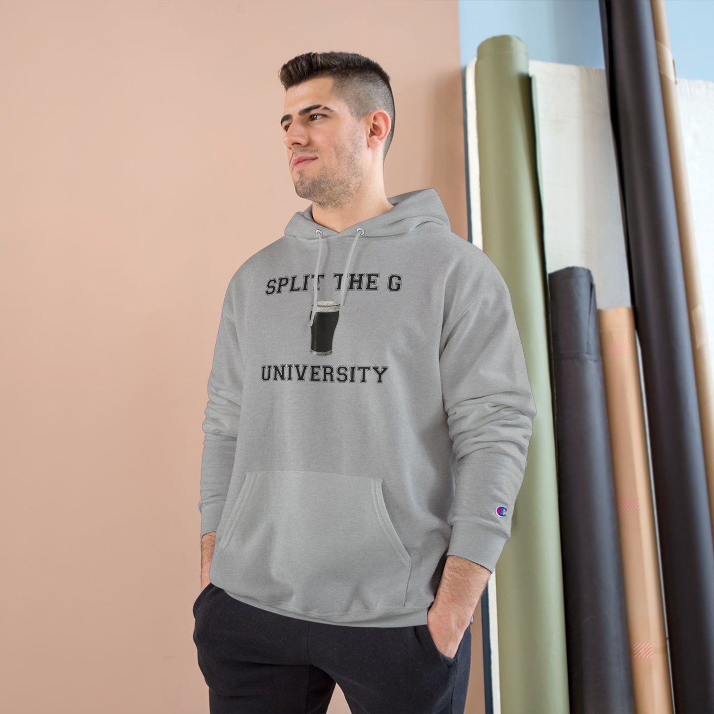 Split the G University- Champion Hoodie