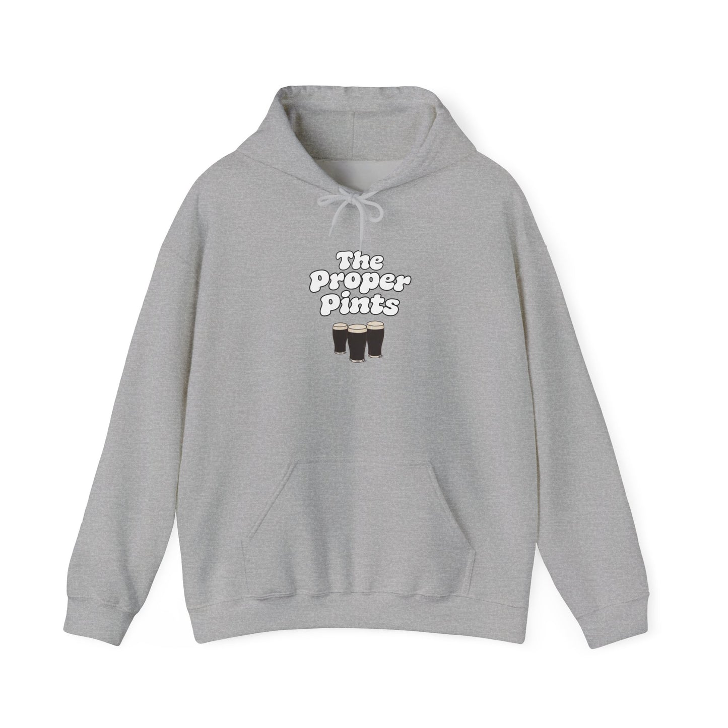 Guinness 'The Proper Pints' Retro Print Hoodie