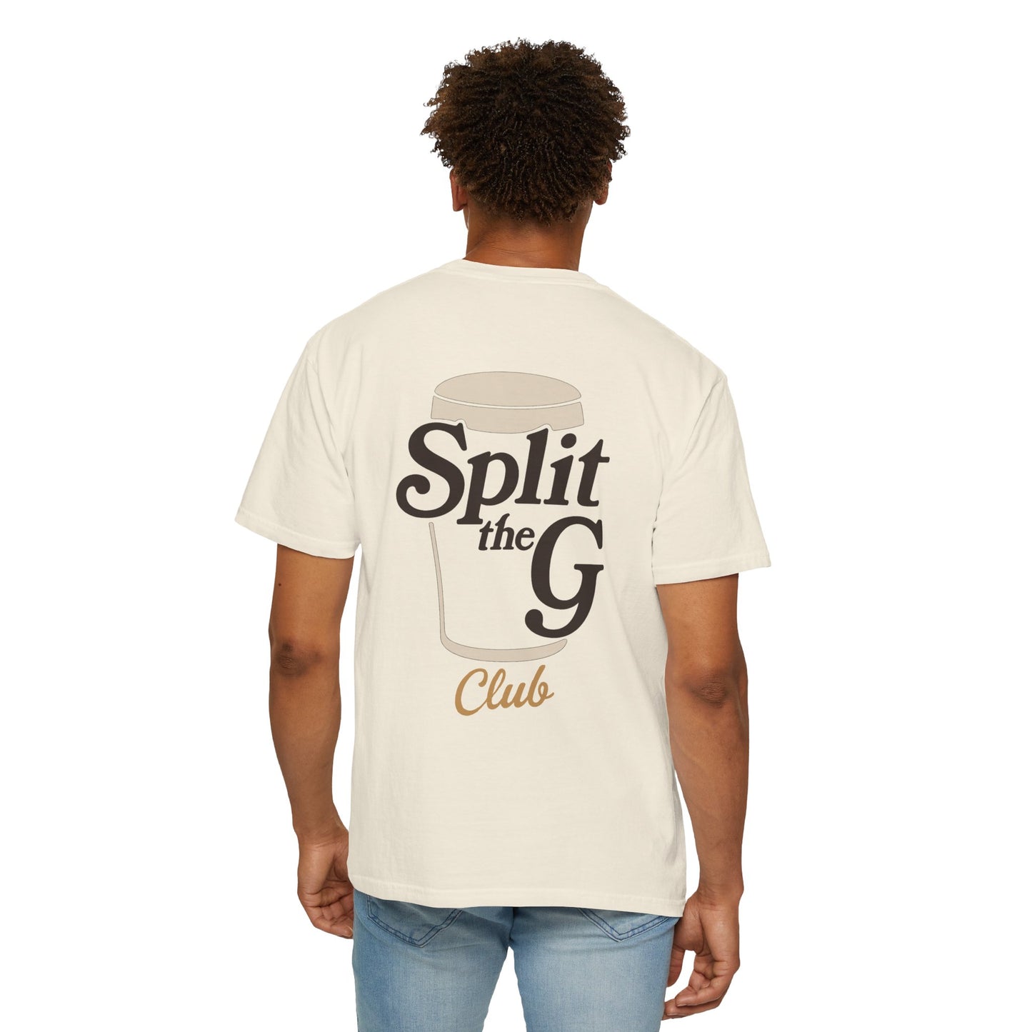 Split the G Guinness Club - Front and Back Design T-Shirt.
