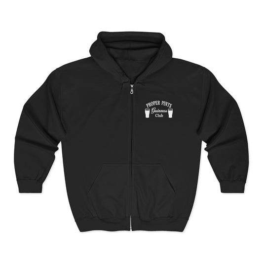 Proper Pints Guinness Club Zip-Up Sweatshirt
