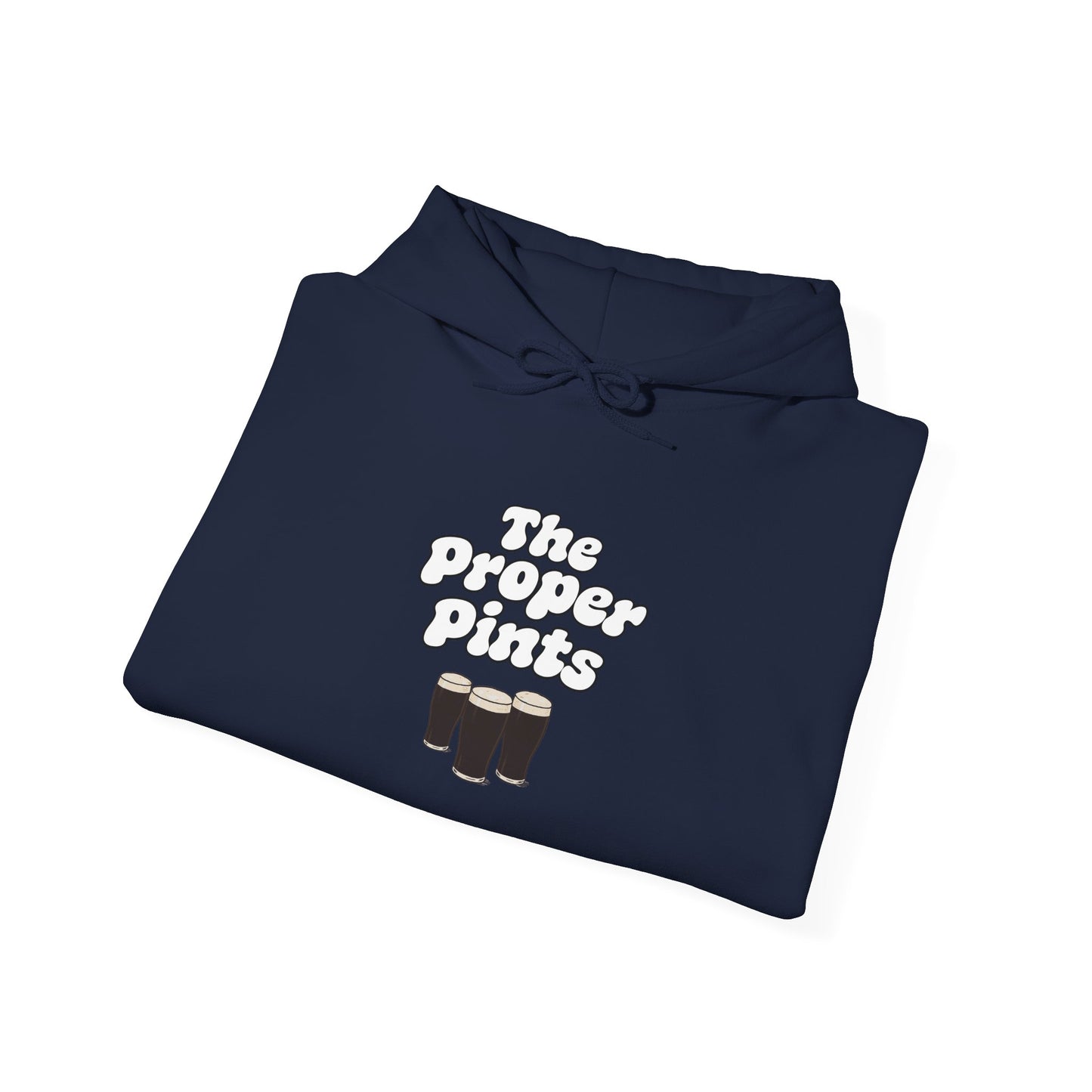 Guinness 'The Proper Pints' Retro Print Hoodie