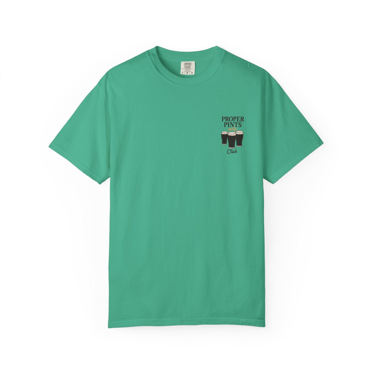Proper Pints Guinness Club T Shirt- Front and Back Design