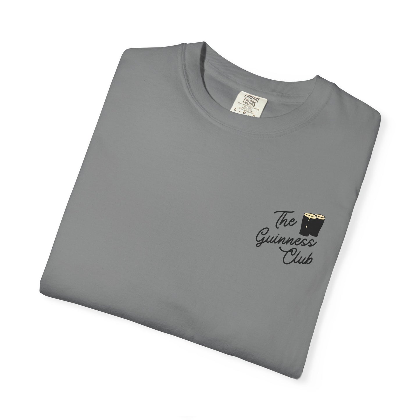 The Guinness Club Graphic Tee | on Comfort Colour Branded Tee
