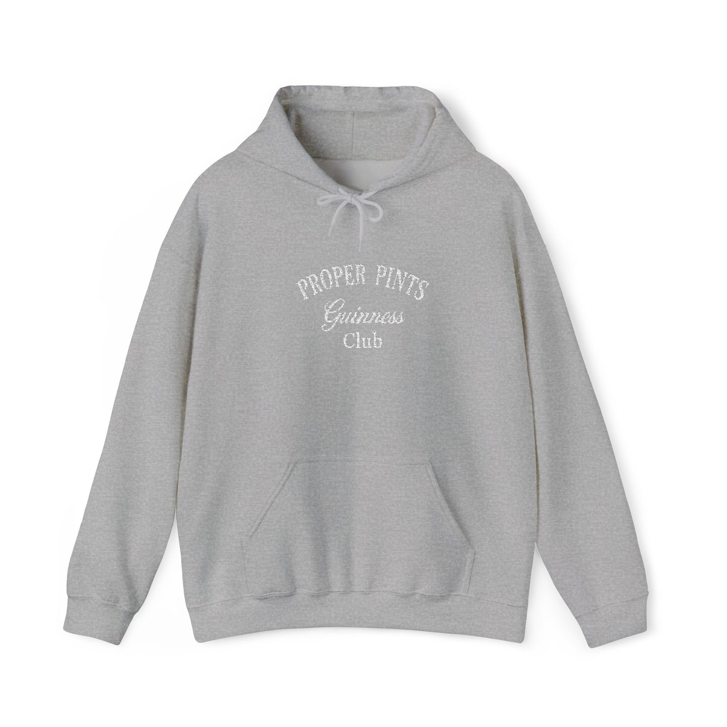 Embroidered Hoodie - Proper Pints Guinness Club