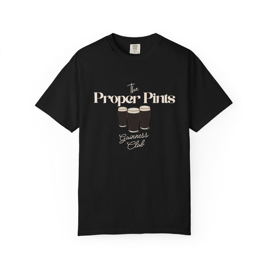 The Proper Pints T-Shirt — Guinness Club Pub Tee