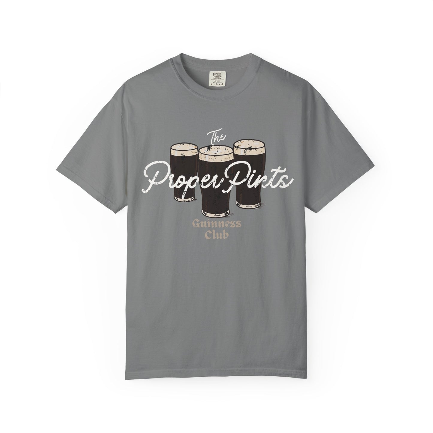Vintage Distressed Proper Pints Guinness Club T-Shirt
