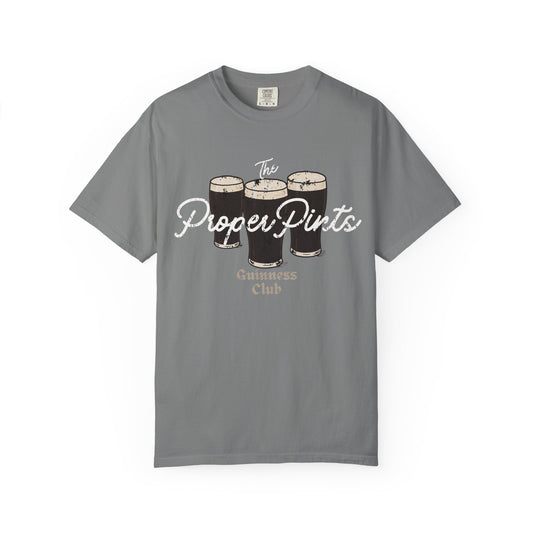 Vintage Distressed Proper Pints Guinness Club T-Shirt