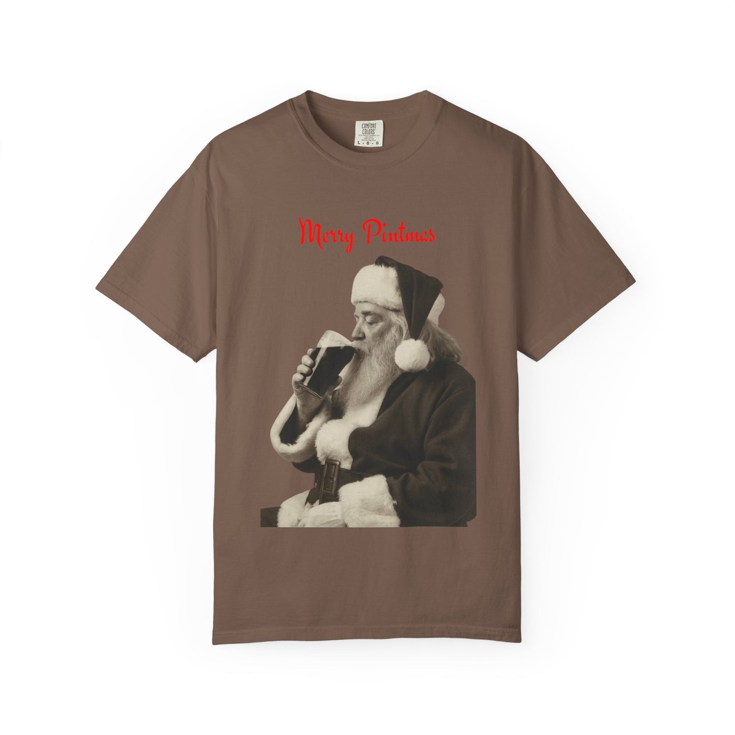 Merry Pintmas - Santa Drinking a Guinness Tee