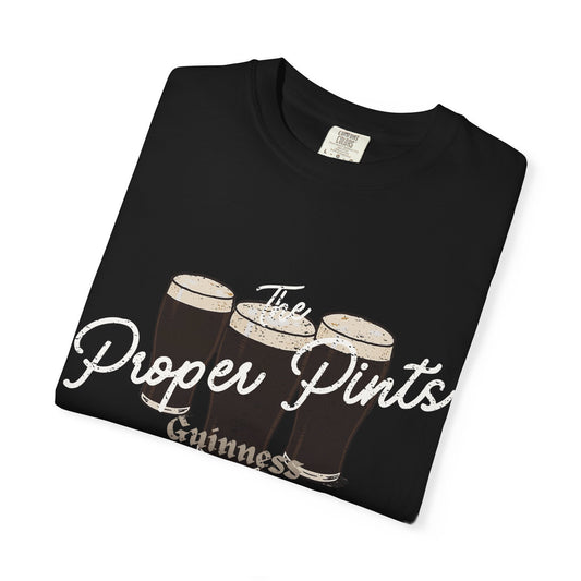 The Proper Pints Guinness Club T-Shirt - Distressed Vintage Look