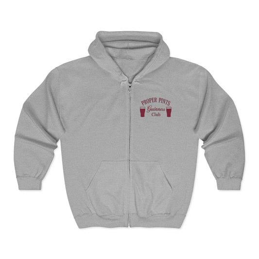 Proper Pints Guinness Club Zip-Up Sweatshirt