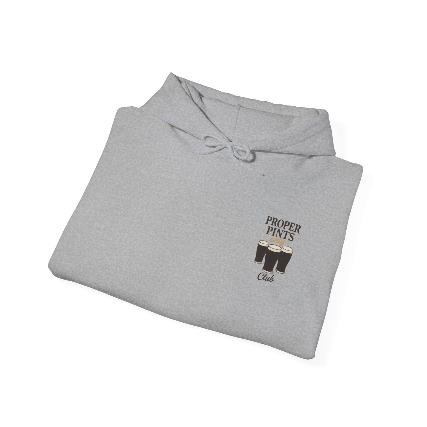 Proper Pints Only Club Guinness Hoodie - Unisex Sweatshirt, Guinness Beer Lover Hooded,
